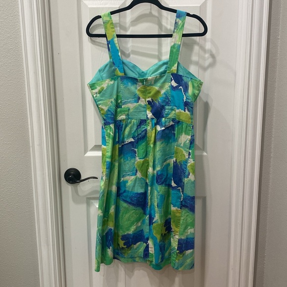 Resort Wear Blue Dress - Picture 2 of 4